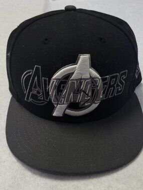 NEW ERA Avengers Black Size 7 Baseball Cap